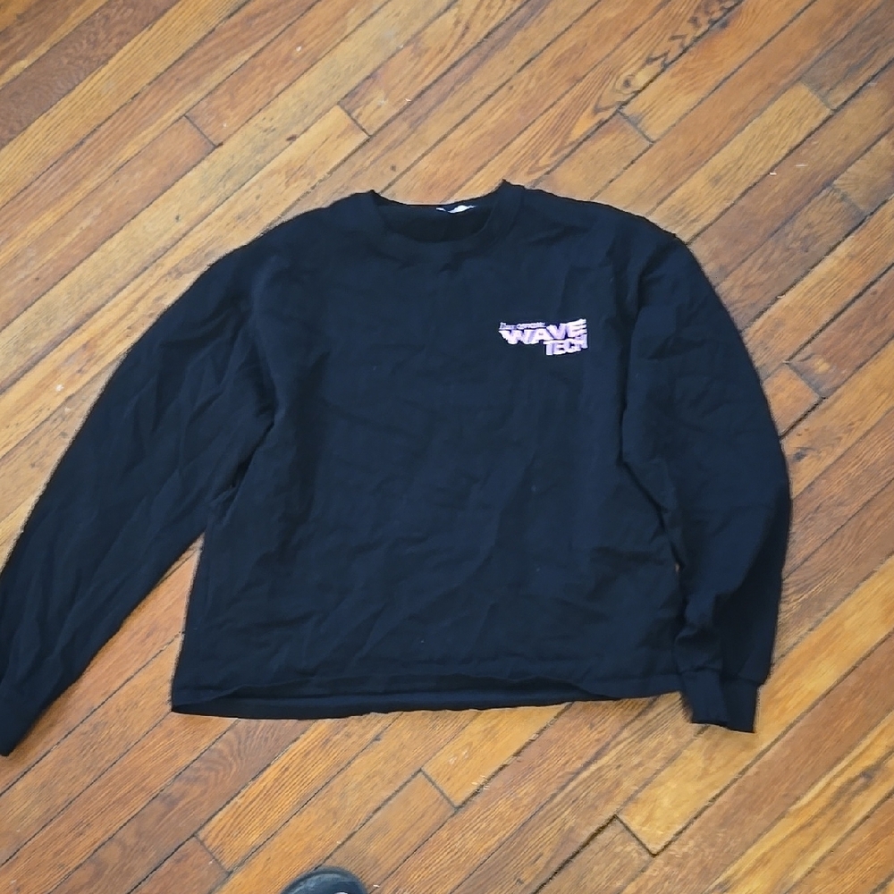 Wave Tech Black Sweatshirt